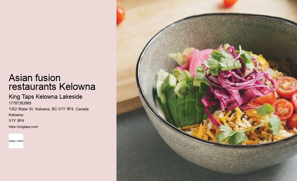 Kelowna family-friendly restaurants