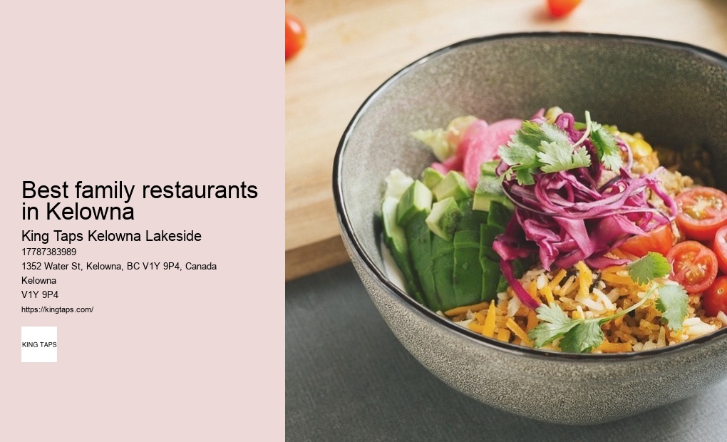 Lakeside dining with chef's tasting menus Kelowna