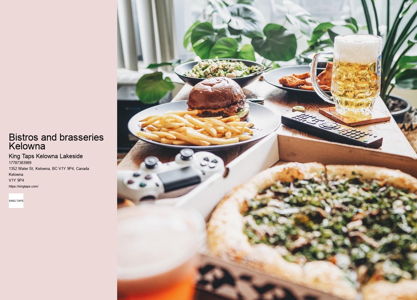 Lakeside dining with trivia nights Kelowna
