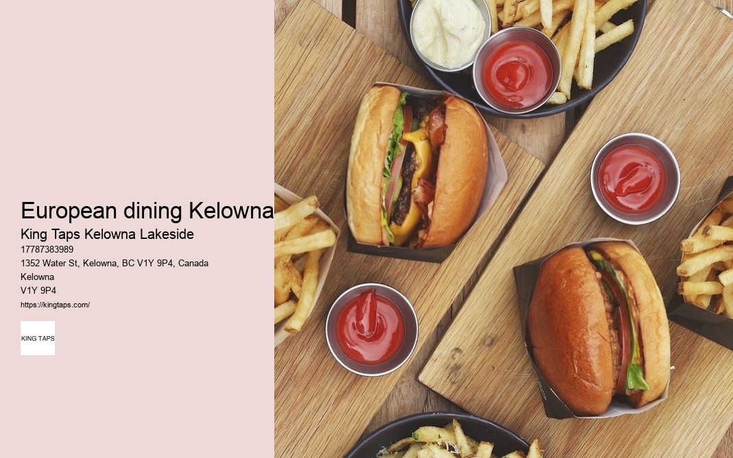 Family-friendly lunch spots Kelowna waterfront