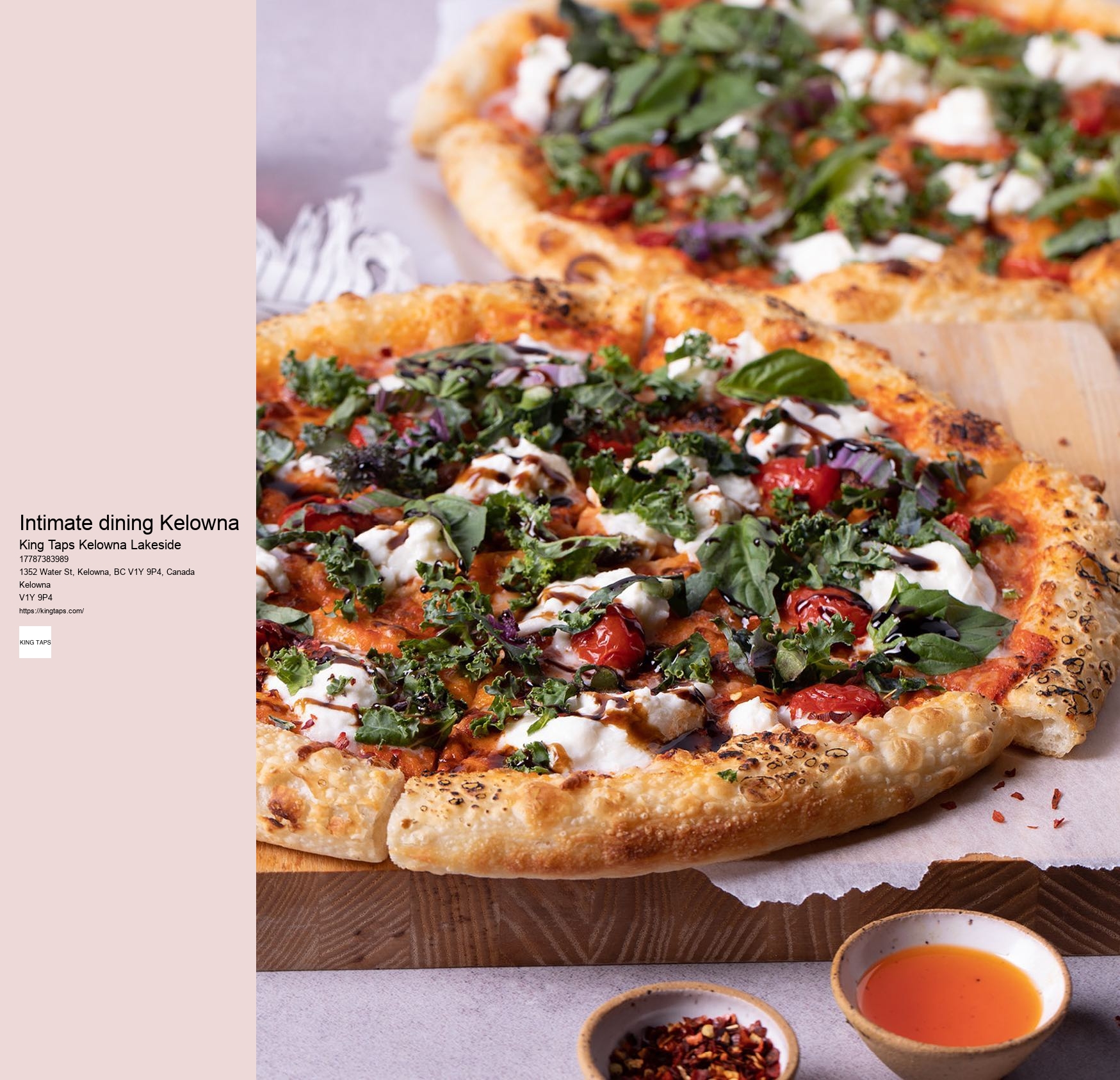Kelowna restaurants with kids' menus