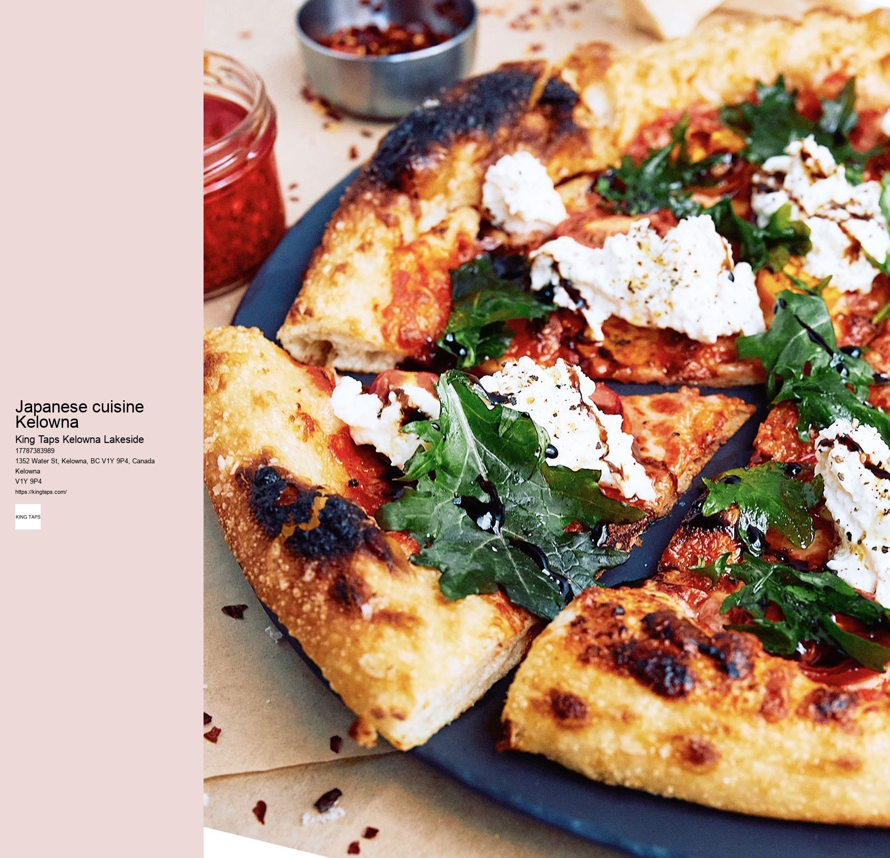 Kelowna lakeside dining with vegetarian options
