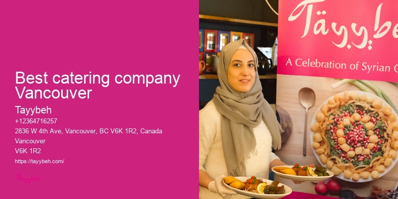 Catering Company Vancouver