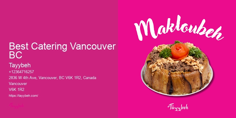 Office Catering Vancouver