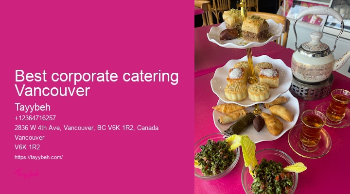 Vancouver catering for themed parties