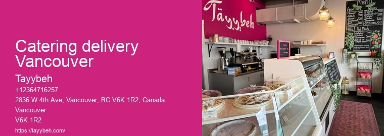 High-Quality Syrian Catering Vancouver