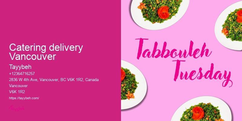 Catering services Vancouver reviews