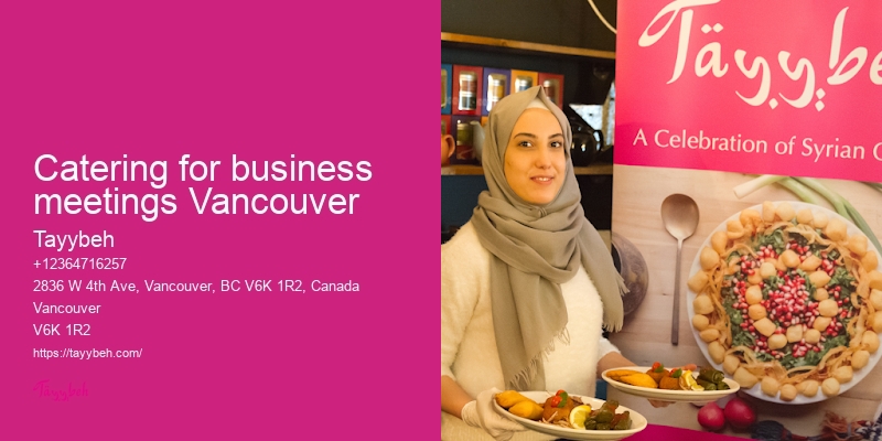 Affordable Syrian Cuisine Vancouver