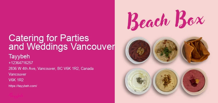Catering delivery Vancouver