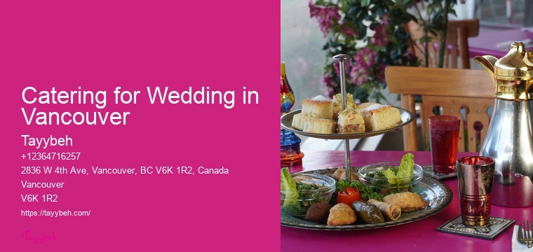 Vancouver catering service reviews