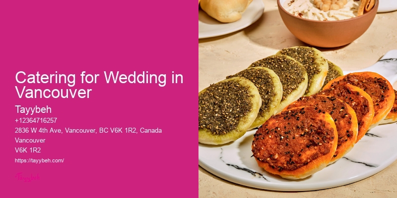 Syrian Food Platter Vancouver