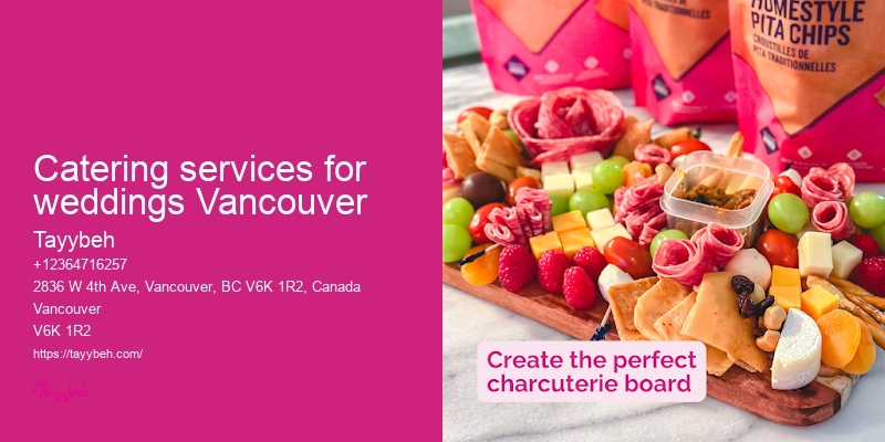 Vancouver event catering services