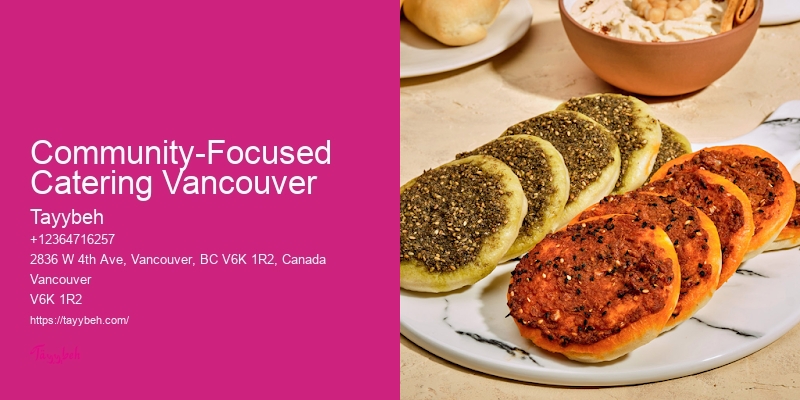 Vancouver halal catering for parties