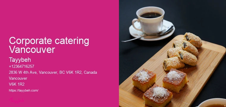 Best catering prices Vancouver