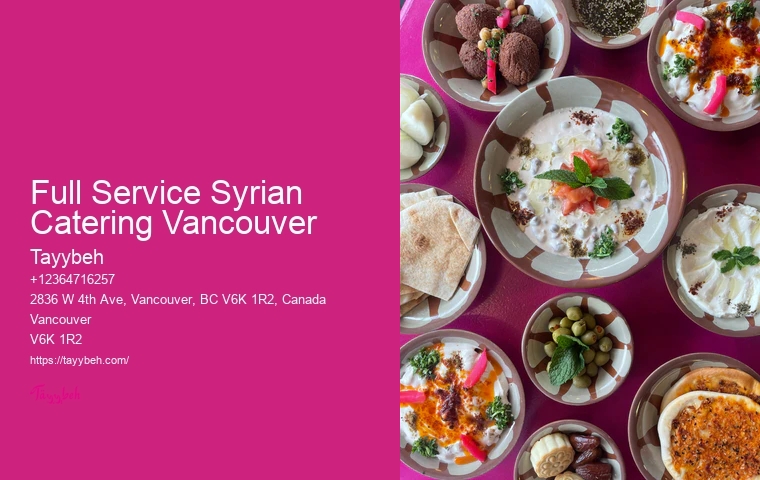 Vancouver catering for themed parties