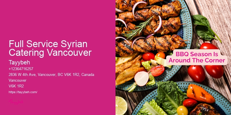 Premium catering Vancouver