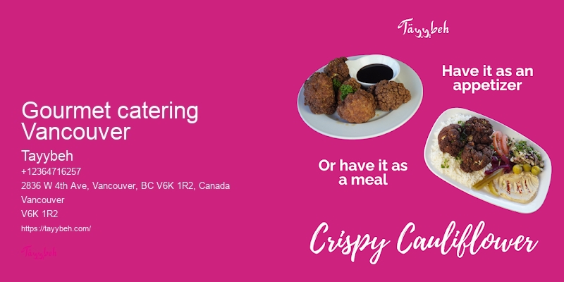 Vegan Syrian Food Vancouver
