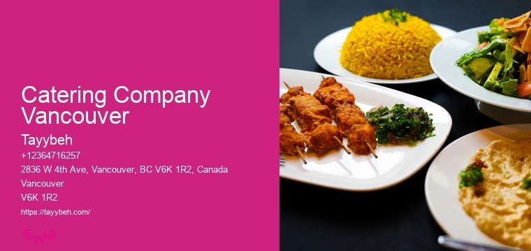 Vancouver halal catering for corporate events