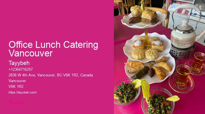 Local catering reviews Vancouver