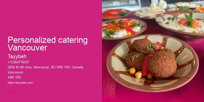 Vancouver halal catering for celebrations