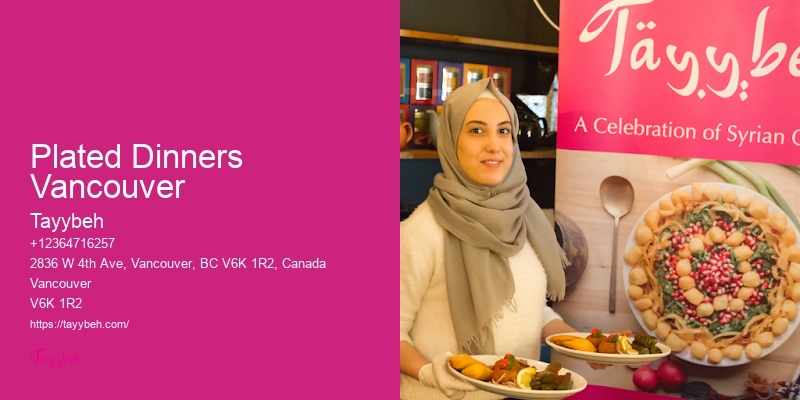 Syrian Food Services Vancouver