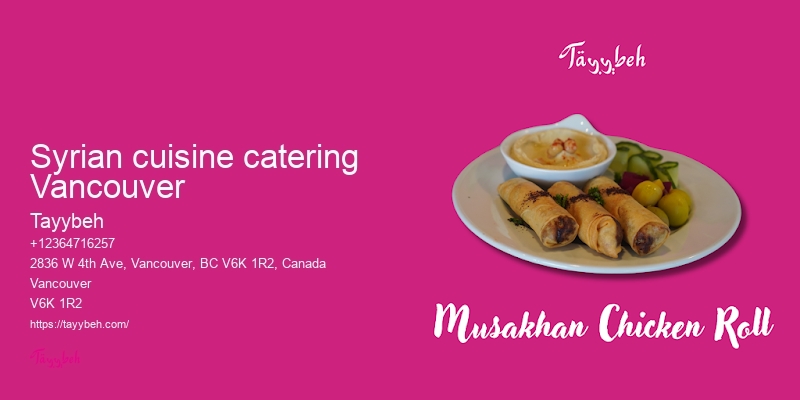 Vancouver catering for office parties