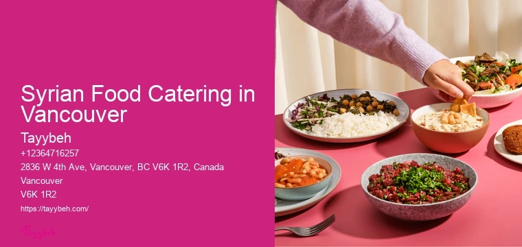 Vancouver catering services