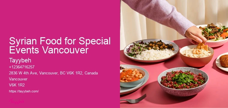 Custom event catering Vancouver