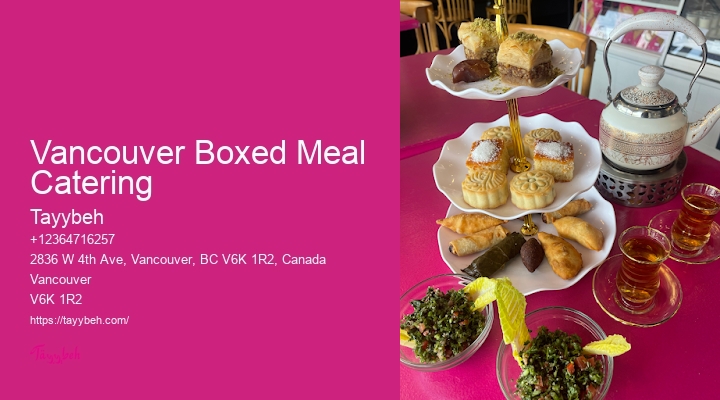Lunch & Dinner Packages Vancouver