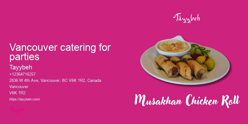 Party Catering Vancouver