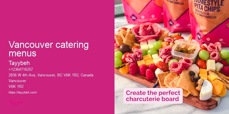 Syrian Cuisine for Events Vancouver