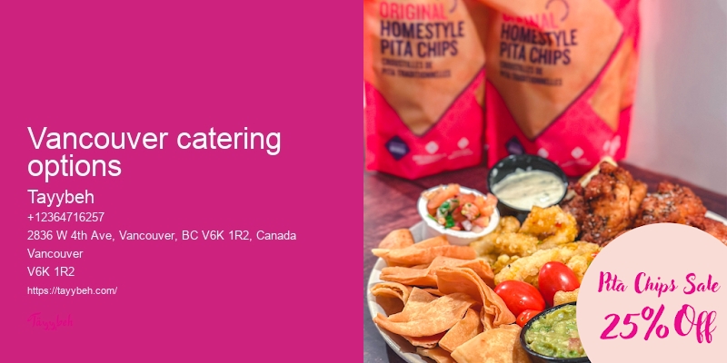 Full-service catering Vancouver