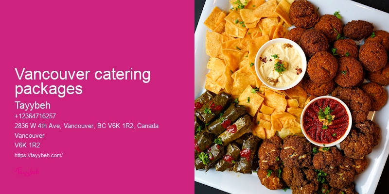 Office Lunch Catering Vancouver