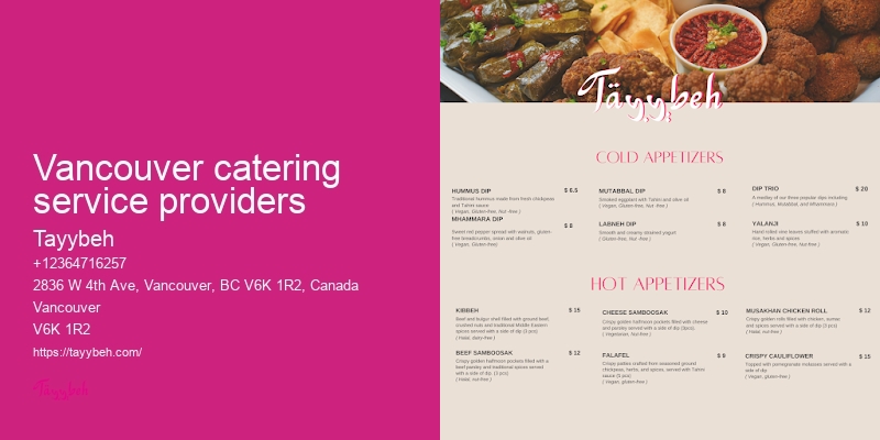 Budget-friendly catering Vancouver