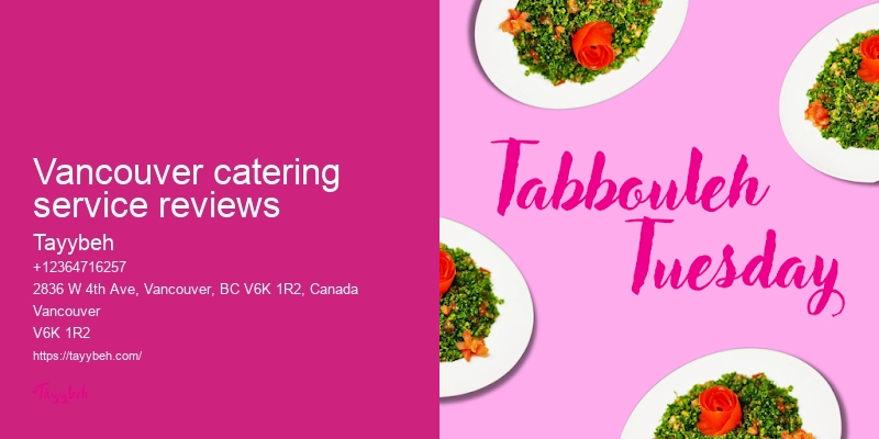 Affordable Plated Dinners Vancouver