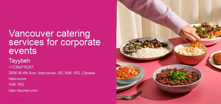 Catering company reviews Vancouver