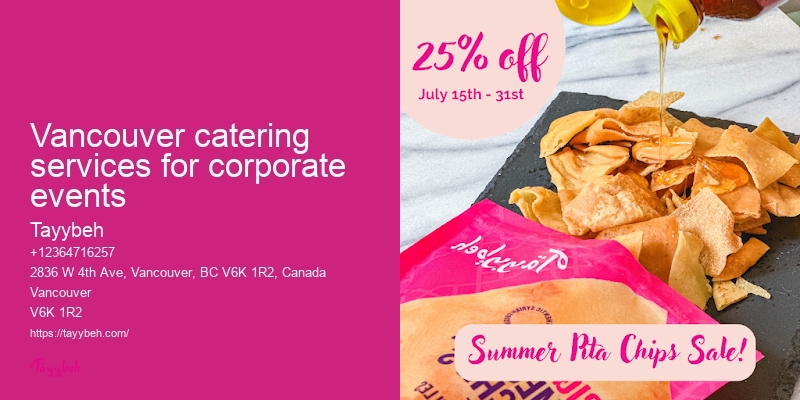 Premium Syrian Catering Vancouver