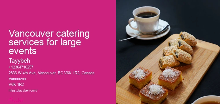 Vancouver catering for business meetings