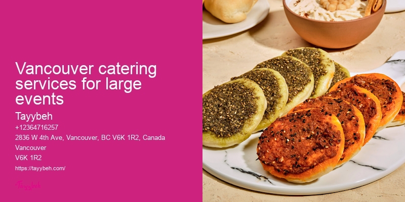 Vancouver catering services