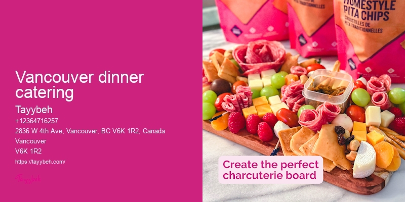 Vancouver catering service providers