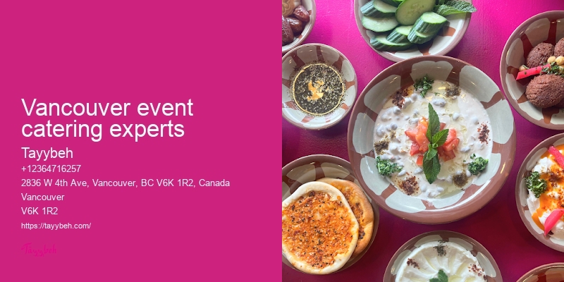 Local catering reviews Vancouver