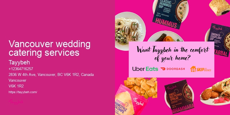Best corporate catering Vancouver