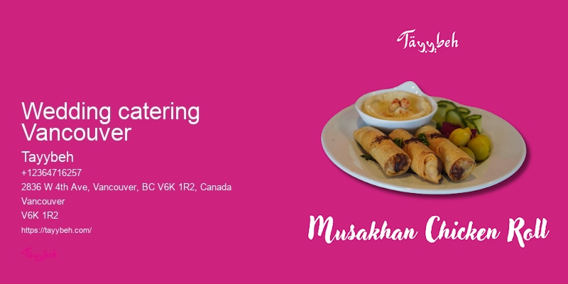 Gourmet food catering Vancouver