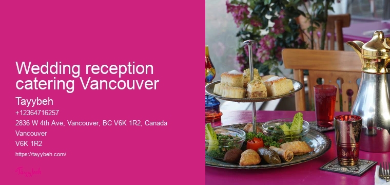 Catering services for social events Vancouver