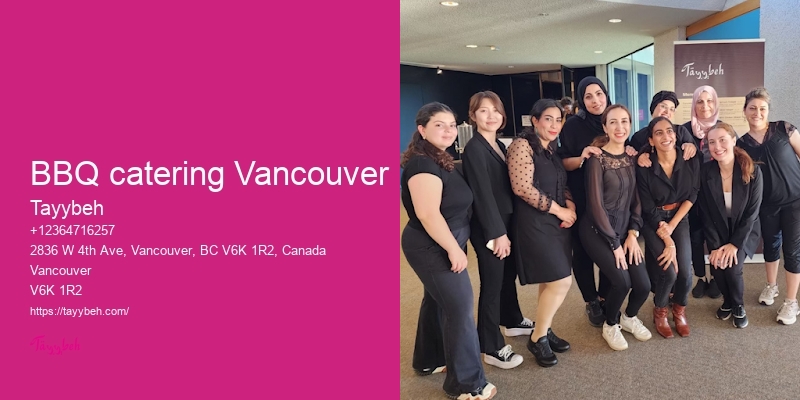 BBQ catering Vancouver