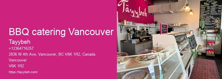 Vancouver office event catering