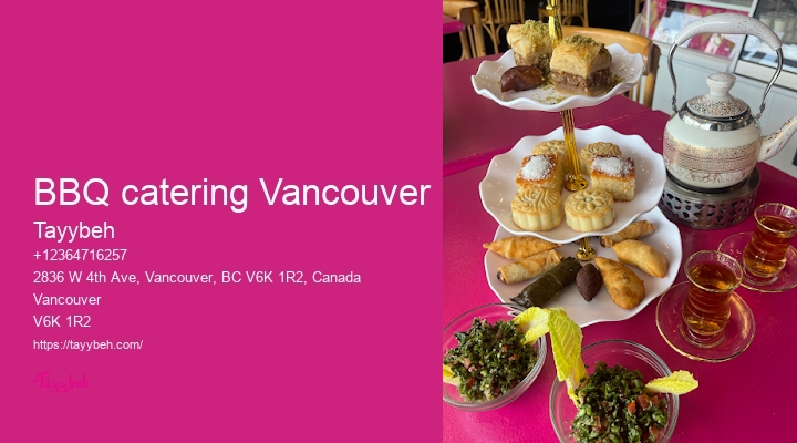 Vancouver Middle Eastern Food Catering